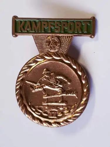 DDR NVA Kampfsportabzeichen Bartelnummer 713 b Stufe III