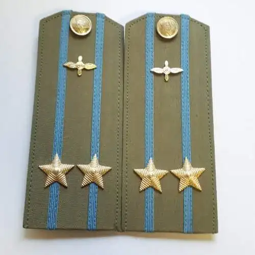 UDSSR Sowjetunion Schulterklappen Luftwaffe Oberstleutnant 
