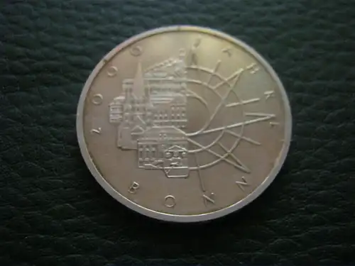 10 DM Silbermünze 1989 - 2000 Jahre Bonn 