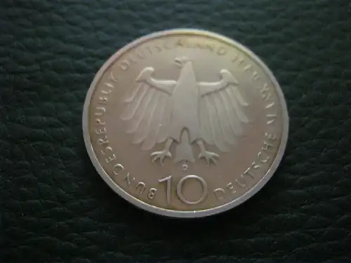 10 DM Silbermünze 1989 - 2000 Jahre Bonn 
