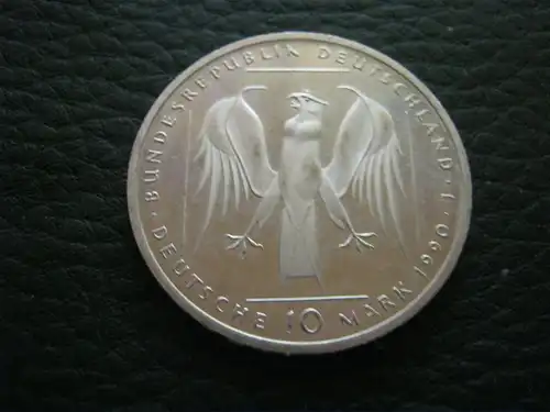 10 DM Silbermünze 1991 - 800 Jahre Deutscher Orden 