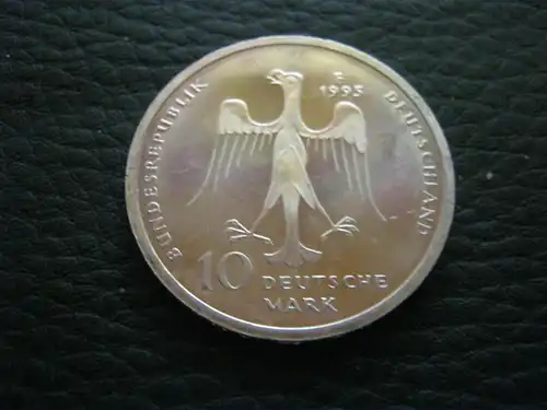 10 DM Silbermünze 1995 - 800. Todestag Heinrichs des Löwen 