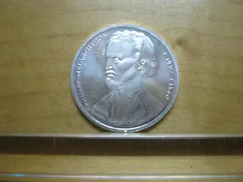 10 DM Silbermünze 1997 - 500. Geburtstag des Reformators Philipp Melanchthon