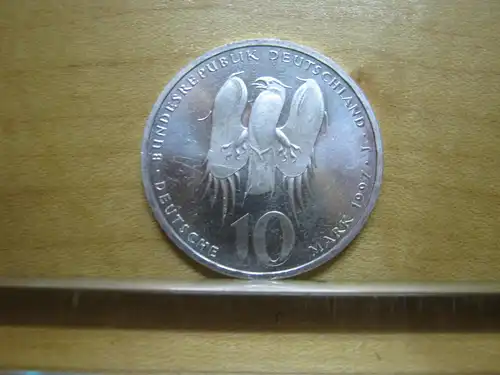 10 DM Silbermünze 1997 - 500. Geburtstag des Reformators Philipp Melanchthon