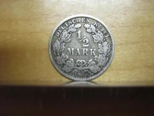 1/2 Mark 1906 A - Deutsches Reich - Silber