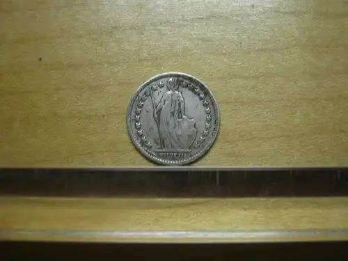 1/2 Franken 1920 Schweiz - Silber