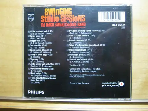 The Dutch Swing College Band – Swinging Studio Sessions