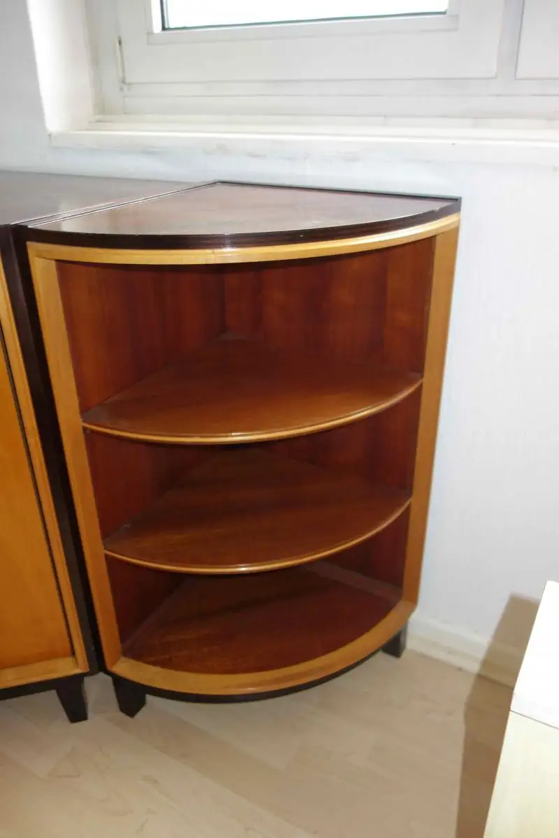 Wohnzimmerschrank Ensemble 50er Jahre Serie „Wonne im Heim“ . 6