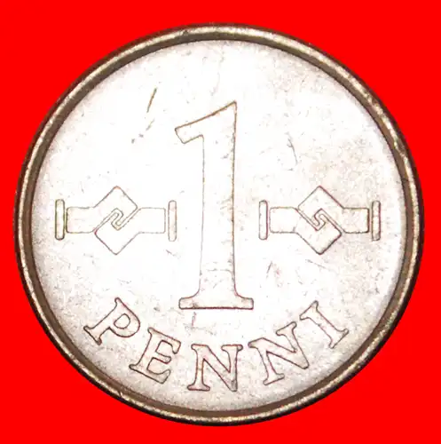 * KREUZ: FINNLAND ★ 1 PFENNIG 1979!