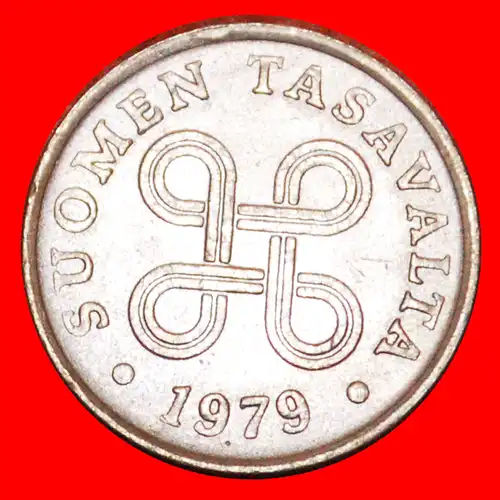 * KREUZ: FINNLAND ★ 1 PFENNIG 1979!