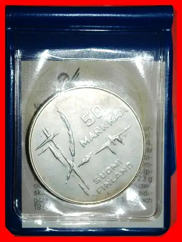 * SILBER: FINNLAND ★ 50 MARK 1982K-T EISHOCKEY-WELTMEISTERSCHAFT!