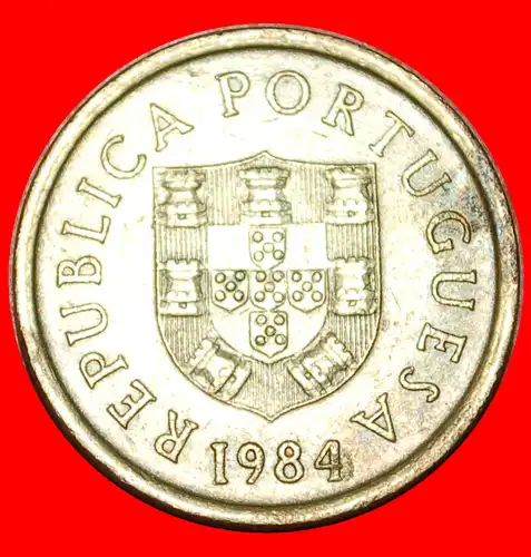 * WAPPEN: PORTUGAL ★ 1 ESCUDO 1984! 