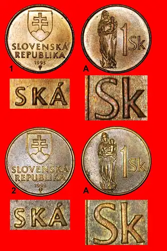 * CHRISTENTUM (1993-2008): SLOWAKEI ★ 1 KRONE 1993! ENTDECKUNG MÜNZEN! * CHRISTIANITY (1993-2008): SLOVAKIA ★ 1 CROWN 1993! DISCOVERY COIN SET! 