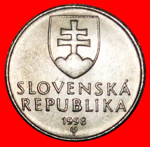 * GLOCKENTURM (1993-2003): SLOWAKEI ★ 10 HELLER 1998 VZGL STEMPELGLANZ! * BELFRY: SLOVAKIA 