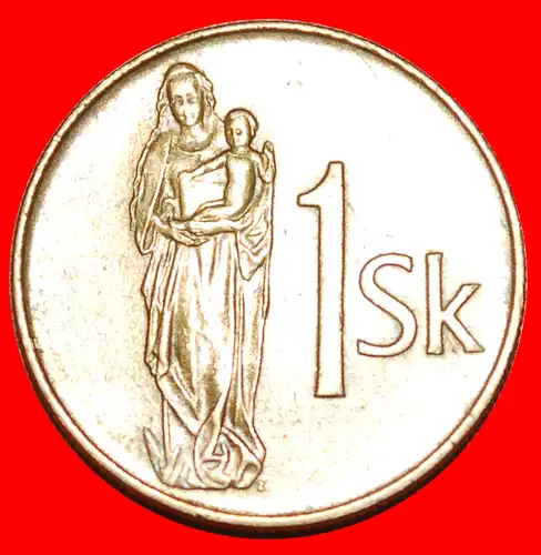 * CHRISTENTUM (1993-2008): SLOWAKEI ★ 1 KRONE 1993!  * CHRISTIANITY: SLOVAKIA 