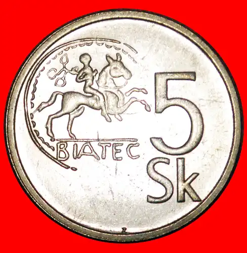 * KOPIE DER KELTISCHEN MÜNZE (1993-2008): SLOWAKEI ★ 5 KRONEN 1994! * COPY OF CELTIC COIN: SLOVAKIA 