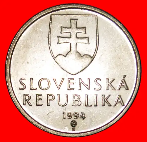 * KOPIE DER KELTISCHEN MÜNZE (1993-2008): SLOWAKEI ★ 5 KRONEN 1994! * COPY OF CELTIC COIN: SLOVAKIA 