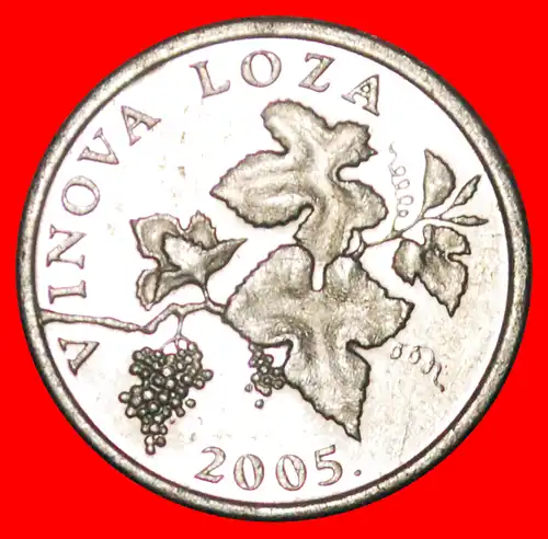 * WEINREBE (1993-2019): KROATIEN ★ 2 LIPA 2005. VZGL STEMPELGLANZ! * GRAPEVINE (1993-2019): CROATIA 