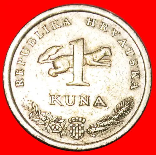 * NACHTIGALL (1993-2019): KROATIEN ★ 1 KUNA 1995.! *  CROATIA 