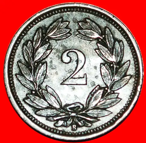 * HUT AUF DEM SCHILD: SCHWEIZ ★ 2 RAPPEN 1941B KRIEGSZEIT (1939-1945)! * SWITZERLAND 