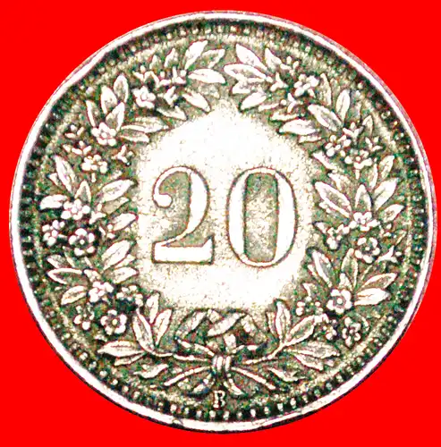 * FREIHEIT (1939-2021): SCHWEIZ ★ 20 RAPPEN 1939B! * SWITZERLAND 