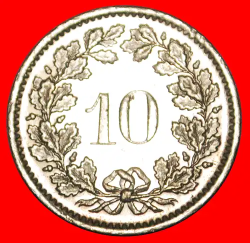 * FREIHEIT (1879-2021): SCHWEIZ ★ 10 RAPPEN 1979! * SWITZERLAND 