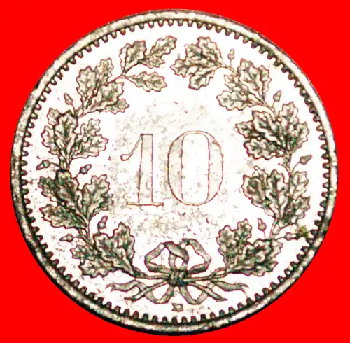 * FREIHEIT (1879-2021): SCHWEIZ ★ 10 RAPPEN 1991B! * SWITZERLAND 