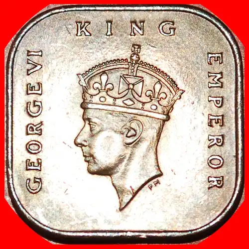 * KRIEGSZEIT (1939-1945): MALAYA ★ 1 CENT 1943! * WARTIME