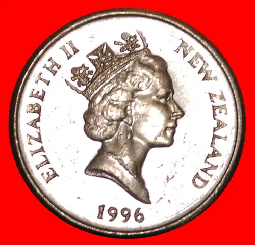 * NORWEGEN EIDECHSE: NEUSEELAND ★ 5 CENTS 1996 VZGL STEMPELGLANZ! * NORWAY: NEW ZEALAND 