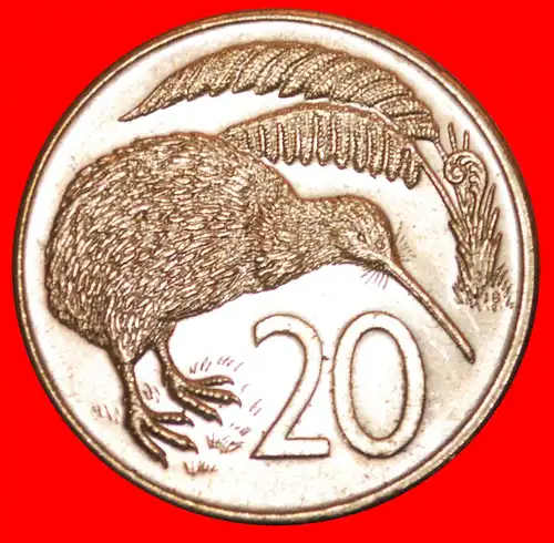 * KANADA: NEUSEELAND ★ 20 CENTS 1985 KIWI-VOGEL! * CANADA: NEW ZEALAND 