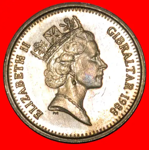 * AFFEN (1988-1989): GIBRALTAR ★ 5 PENCE 1988AB STG!