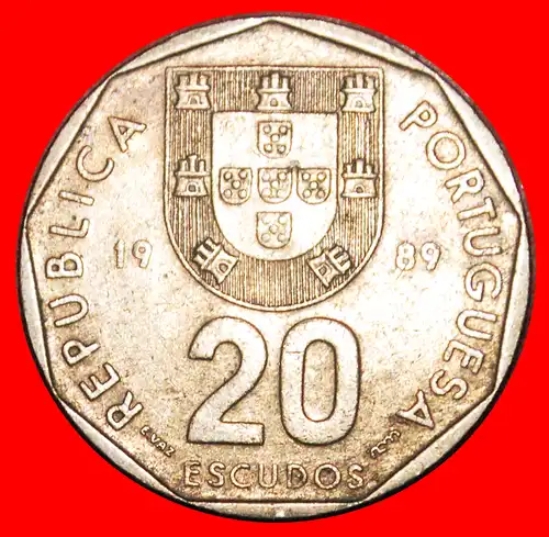 * KREUZEN(1986-2001): PORTUGAL ★ 20 ESCUDOS 1989!