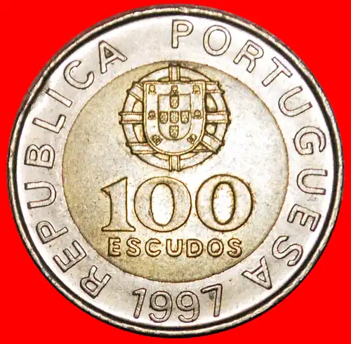 * NUNES (1502-1578): PORTUGAL ★ 100 ESCUDOS 1997 TYP 1989-2001!