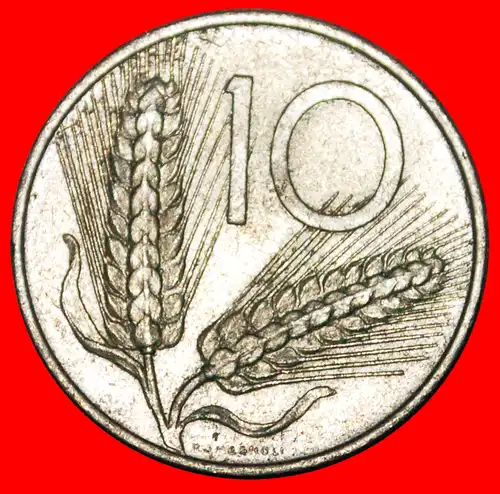 * PFLUG (1951-2001): ITALIEN ★ 10 LIRE 1953R! * PLOUGH: ITALY ★