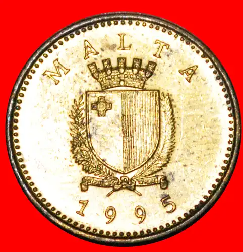 * WIESEL (1991-2007): MALTA ★ 1 CENT 1995 VZGL STEMPELGLANZ!