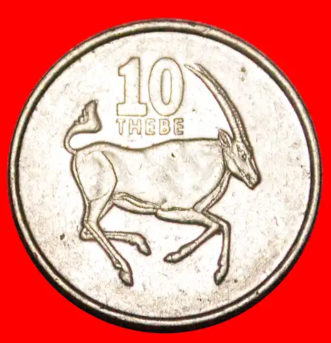 * GAZELLE (1998-2008): BOTSWANA ★ 10 THEBE 2002!