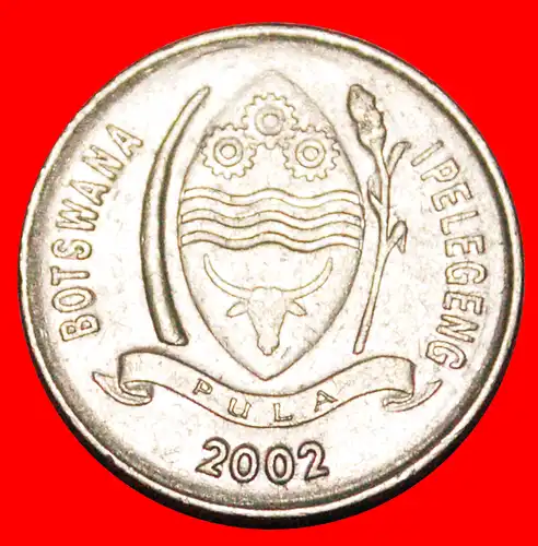 * GAZELLE (1998-2008): BOTSWANA ★ 10 THEBE 2002!