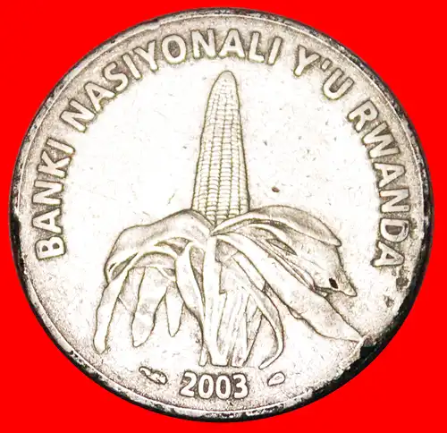 * FRANKREICH: RUANDA ★ 50 FRANCS 2003! * FRANCE: RWANDA