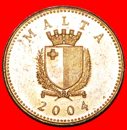 * GROSSBRITANNIEN (1991-2007): MALTA ★ 1 CENT 2004 WIESEL! * GREAT BRITAIN: MALTA 