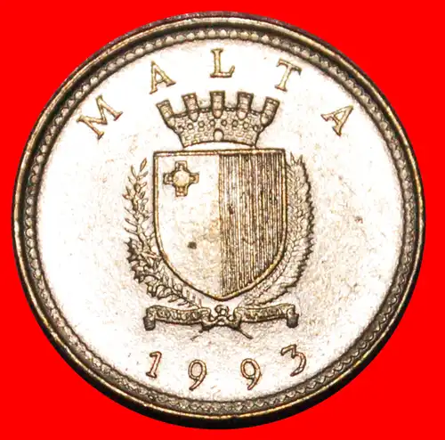 * OLIVE (1991-2007): MALTA ★ 2 CENTS 1993 VZGL STEMPELGLANZ! 