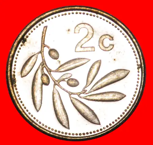 * GROSSBRITANNIEN OLIVE (1991-2007): MALTA ★ 2 CENTS 2004 VZGL STEMPELGLANZ!  * GREAT BRITAIN: MALTA 