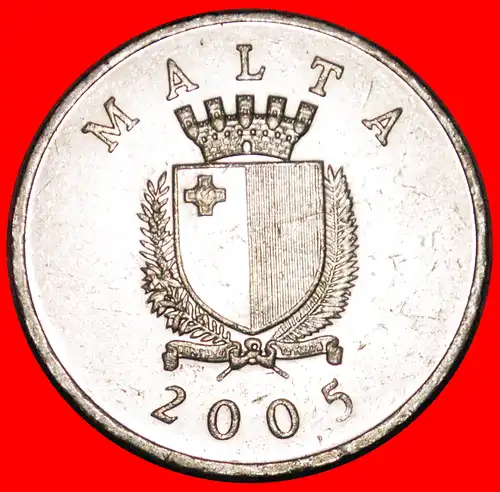 * GROSSBRITANNIEN VOGEL (1991-2007): MALTA ★ 1 PFUND 2005! VZGL STEMPELGLANZ! * GREAT BRITAIN: MALTA 