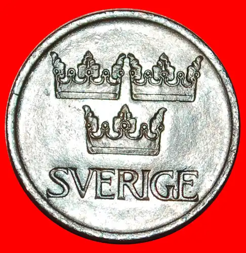 * GEWÜRZTE 3 KRONEN: SCHWEDEN ★ 5 ORE 1972U! *  SWEDEN ★