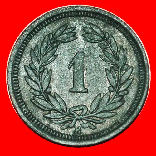 * HUT AUF DEM SCHILD: SCHWEIZ ★ 1 RAPPEN 1942B KRIEGSZEIT (1939-1945)! RÄTSELMÜNZE! * RIDDLE COIN: SWITZERLAND