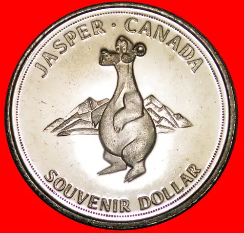 * JASPER: KANADA ★ DOLLAR 1875 1975 PP STEMPELGLANZ! UNGEWÖHNLICH! * CANADA ★ 