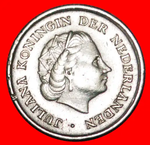 * SILBER (1954-1970): NIEDERLÄNDISCH ANTILLEN ★ 1/10 GULDEN 1962! * SILVER: NETHERLANDS ANTILLES 