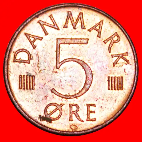 * MONOGRAMM (1973-1988): DÄNEMARK ★ 5 OERE 1980 VZGL STEMPELGLANZ!  *  DENMARK ★ 