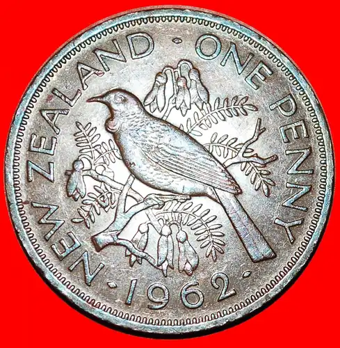 * GEKLEIDET KÖNIGIN: NEUSEELAND ★ PENNY 1962! * NEW ZEALAND 