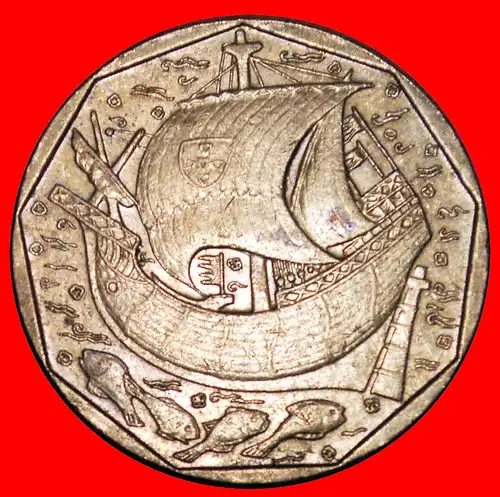 * SCHIFF und FISCHE (1986-2001): PORTUGAL ★ 50 ESCUDOS 1991 ENTDECKUNG MÜNZE! * DISCOVERY COIN TO BE PUBLISHED!