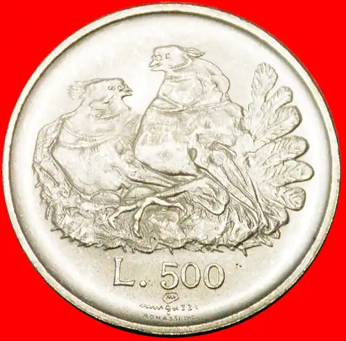 * SILBER: SAN MARINO ★ 500 LIRE 1974 STG STEMPELGLANZ! * SILVER